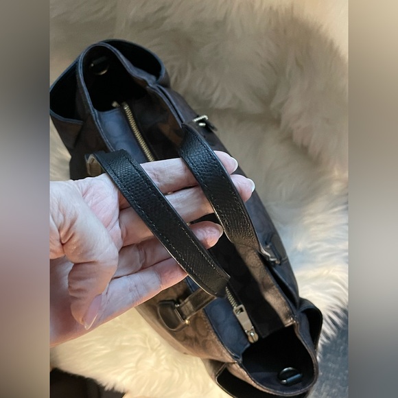 Coach Brown Signature Tote - Picture 7 of 15